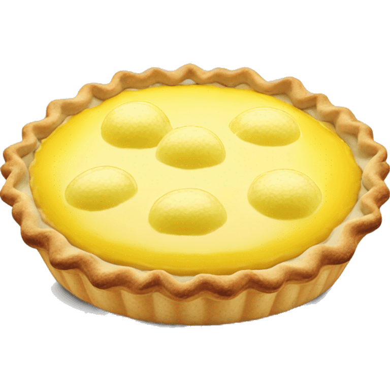 Lemon pie emoji