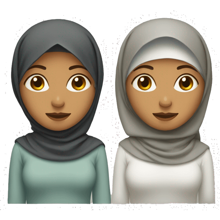 Muslim woman with hijab emoji