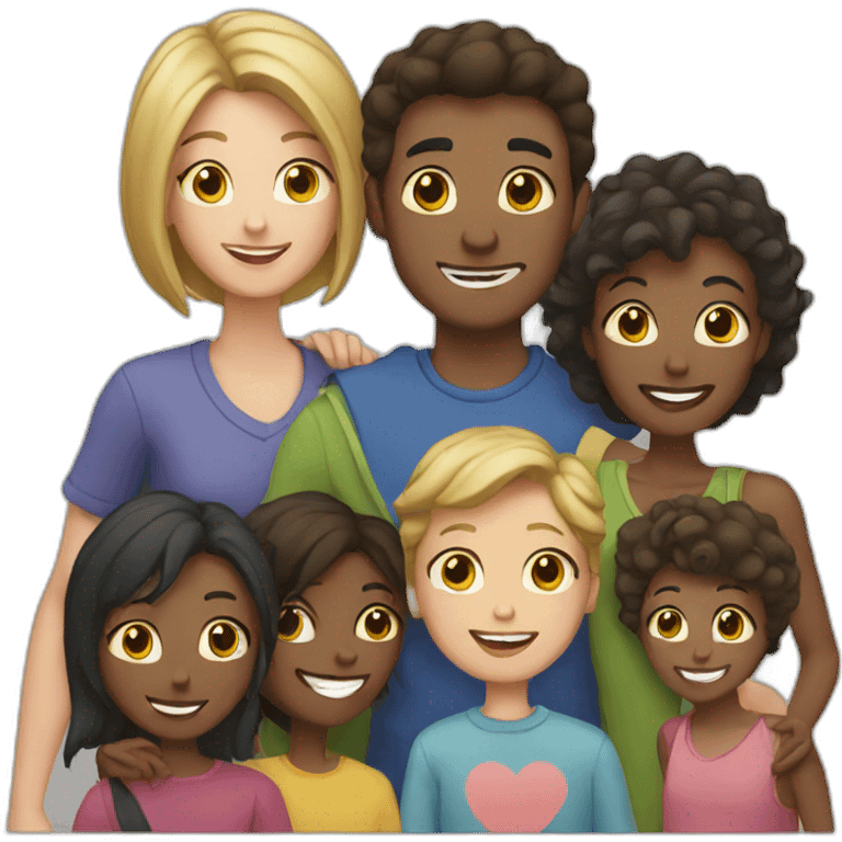 family and friends emoji