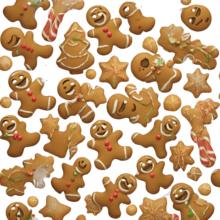 Christmas Gingerbread emoji