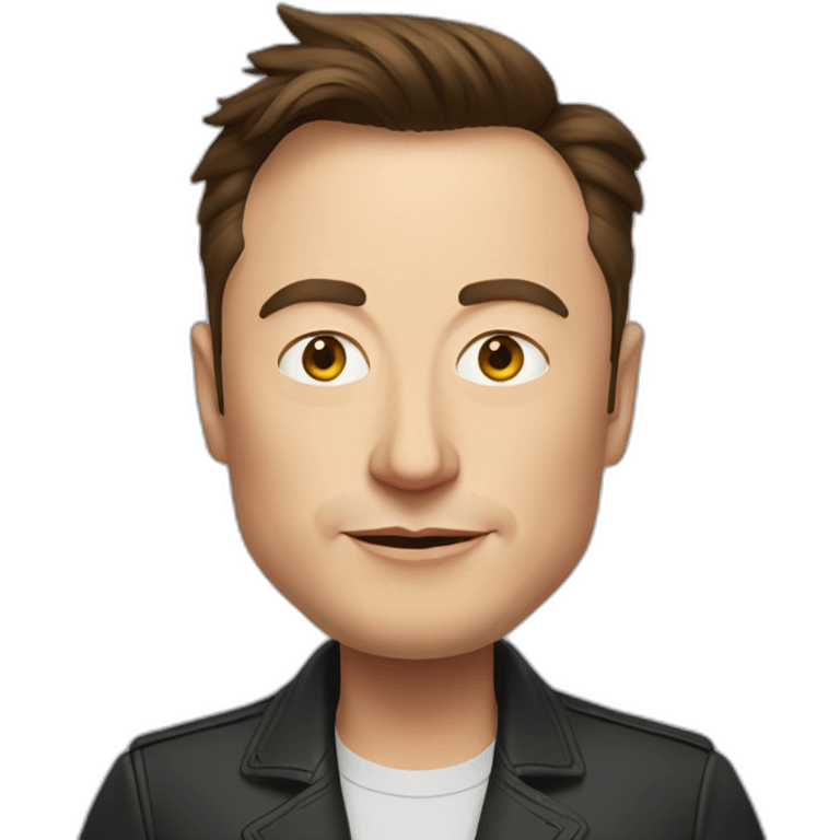 Elon Musk Russian emoji