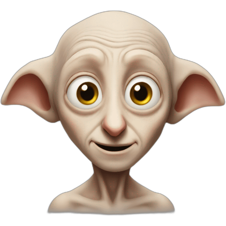 Dobby with a wig emoji