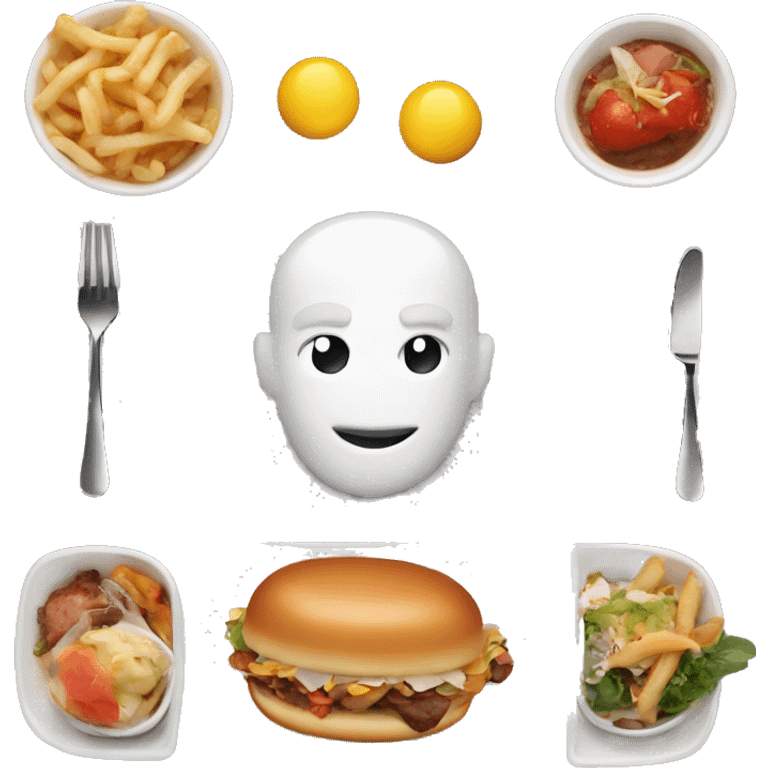 Room service food delivery  emoji