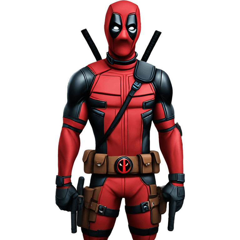 Funny deadpool emoji