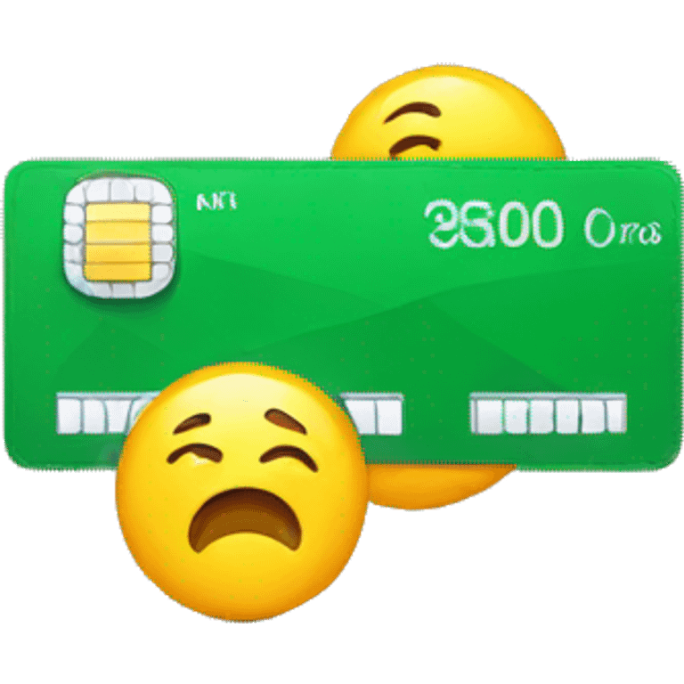 credit score poor emoji