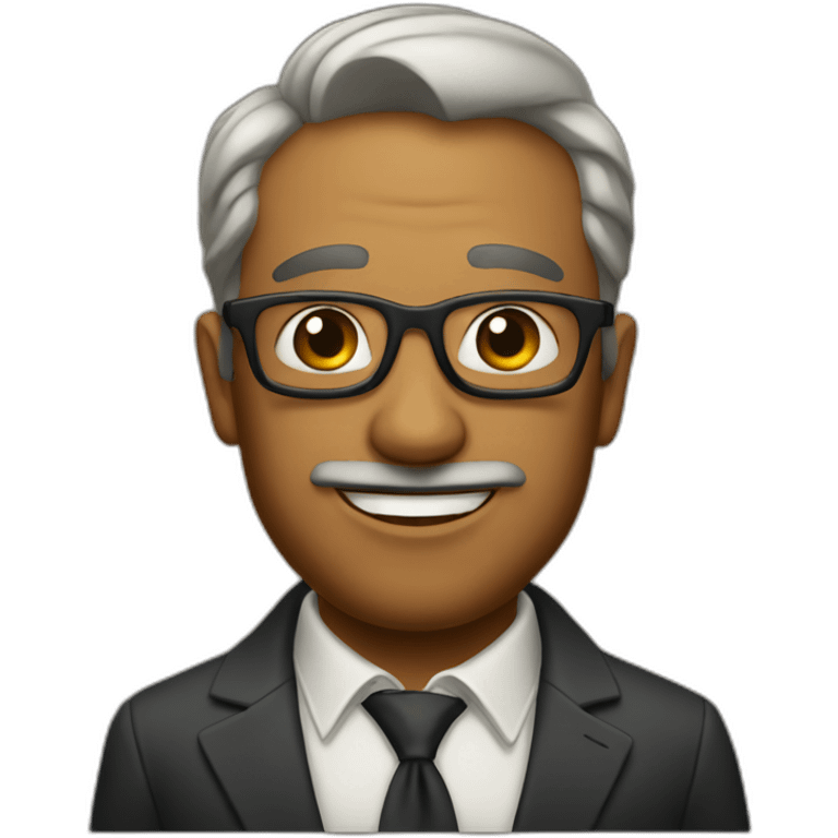 The gentleman from San Francisco emoji