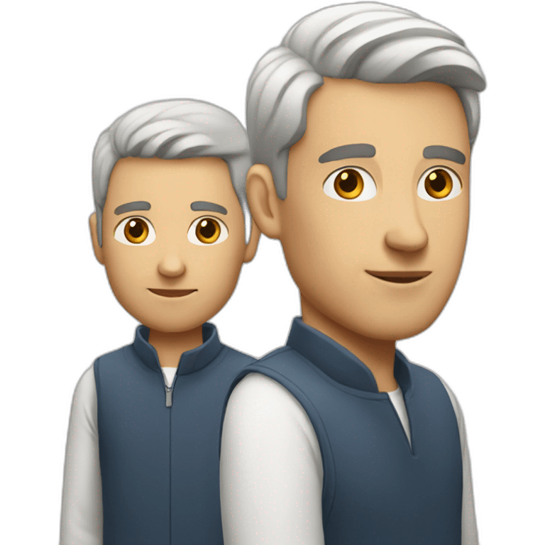 white-dad-and-white-young-man emoji