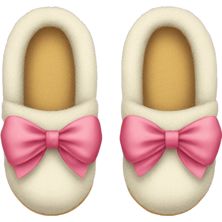 Slippers with bows emoji