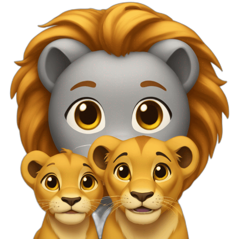 simba et nala emoji