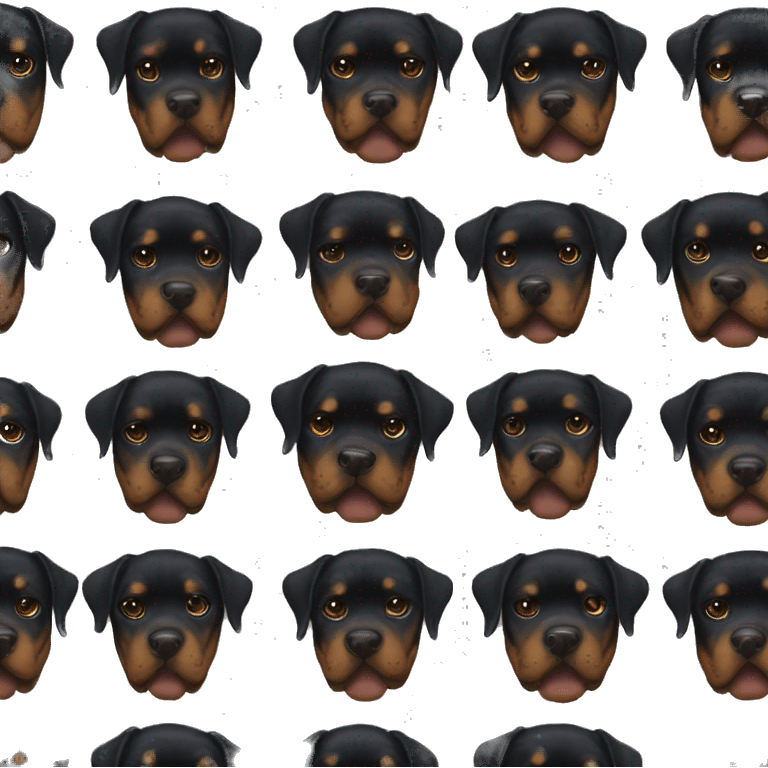 Rottweiler emoji