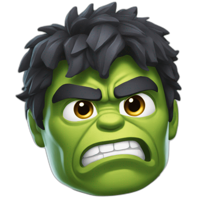 hulk qui se met le doigt dans le nez emoji