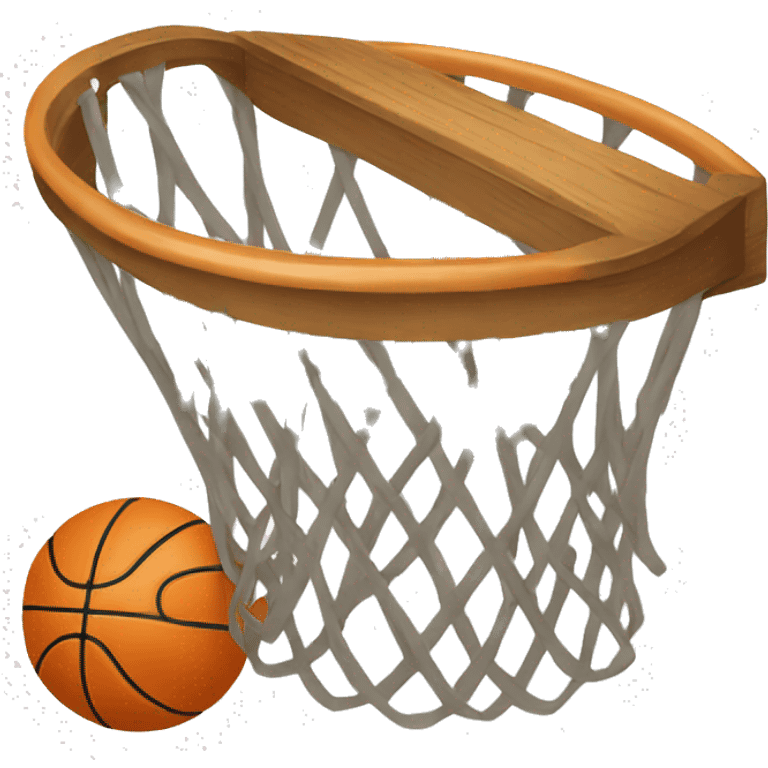 basketball basket emoji