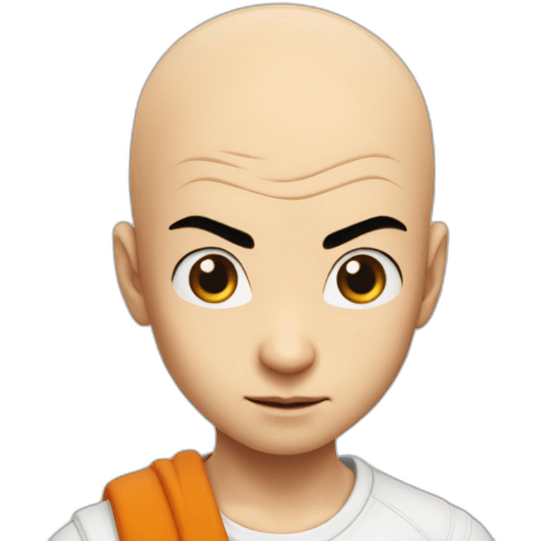 krillin ultra realiste emoji