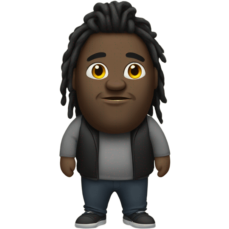 600-lb black guy with dreads emoji