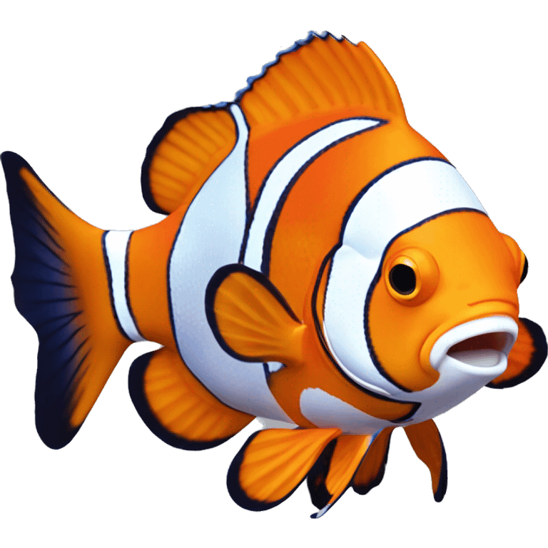 Marlin clownfish emoji