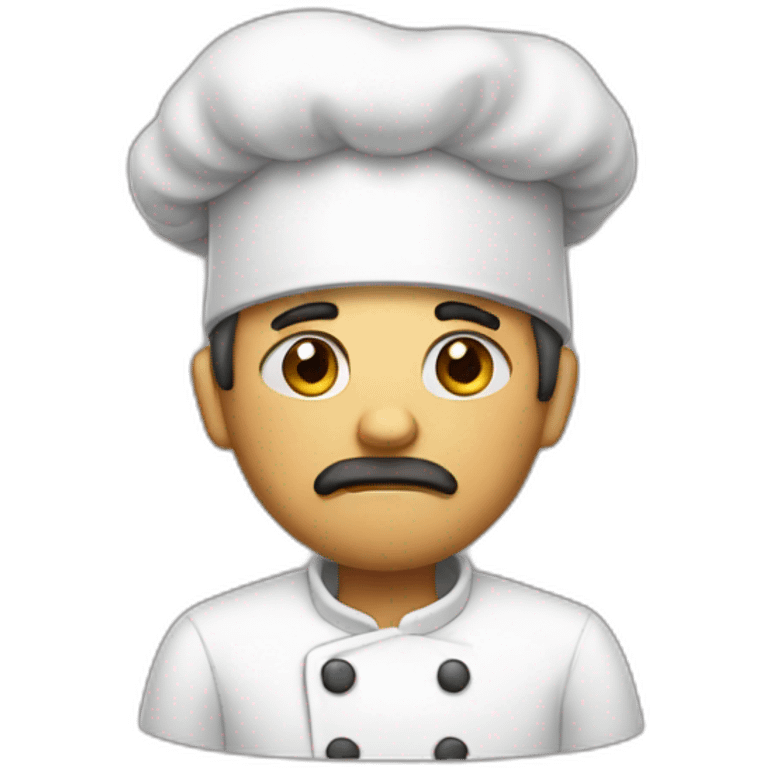 Sad Cook  emoji