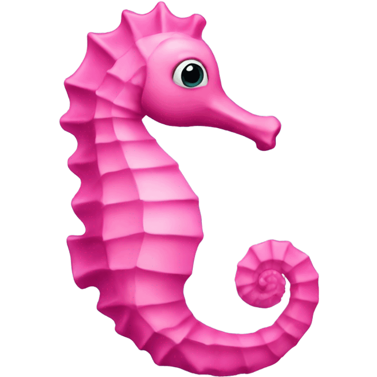 pink seahorse emoji