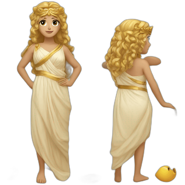 Greek goddess emoji