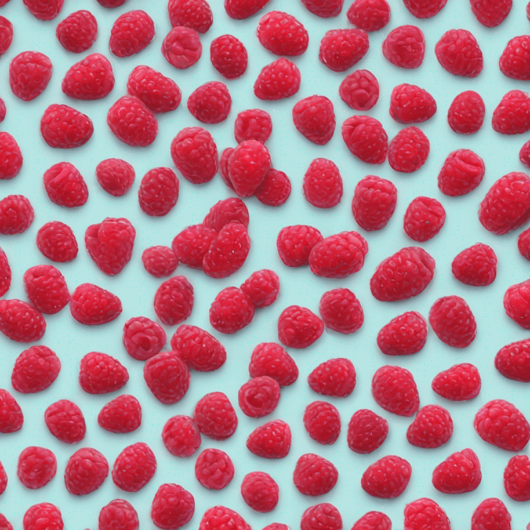 Raspberry emoji