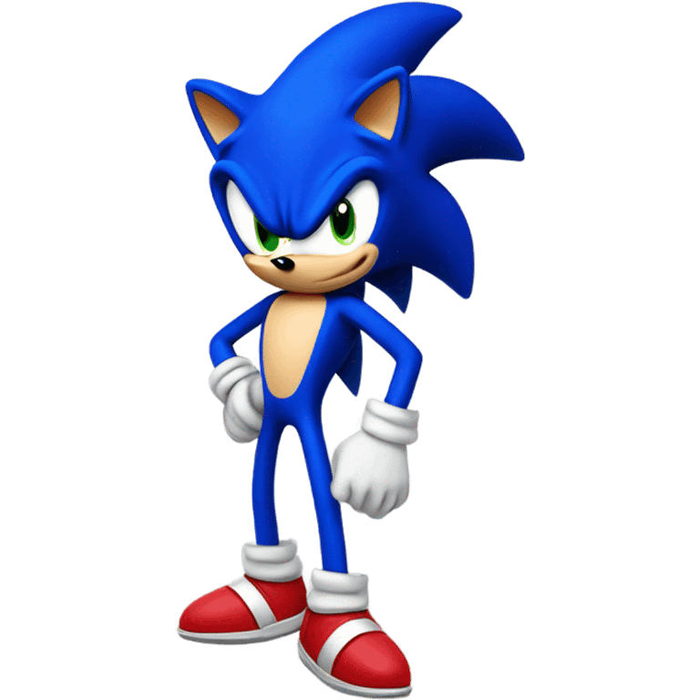 Sonic the hedgehog emoji