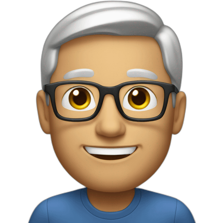 tim cook saying good morning emoji