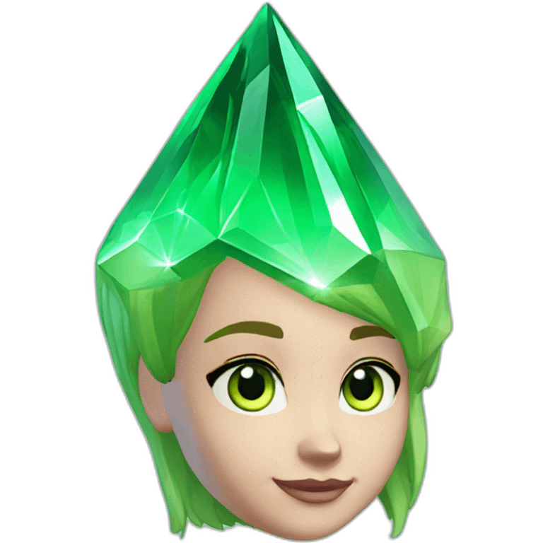 sims 4 green crystal emoji