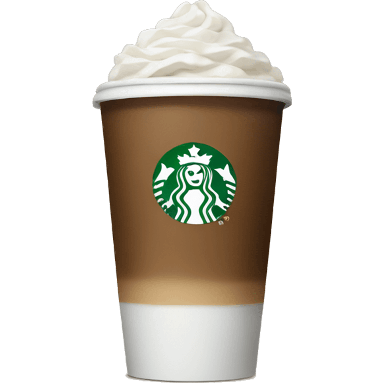 Starbucks coffee emoji