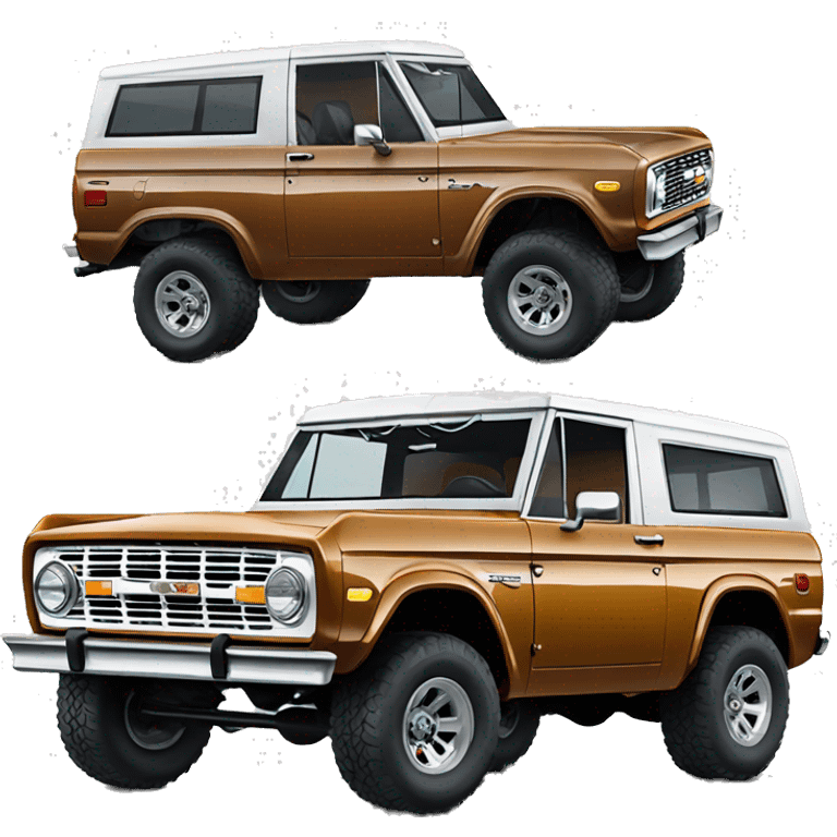 Ford Bronco 4 door emoji