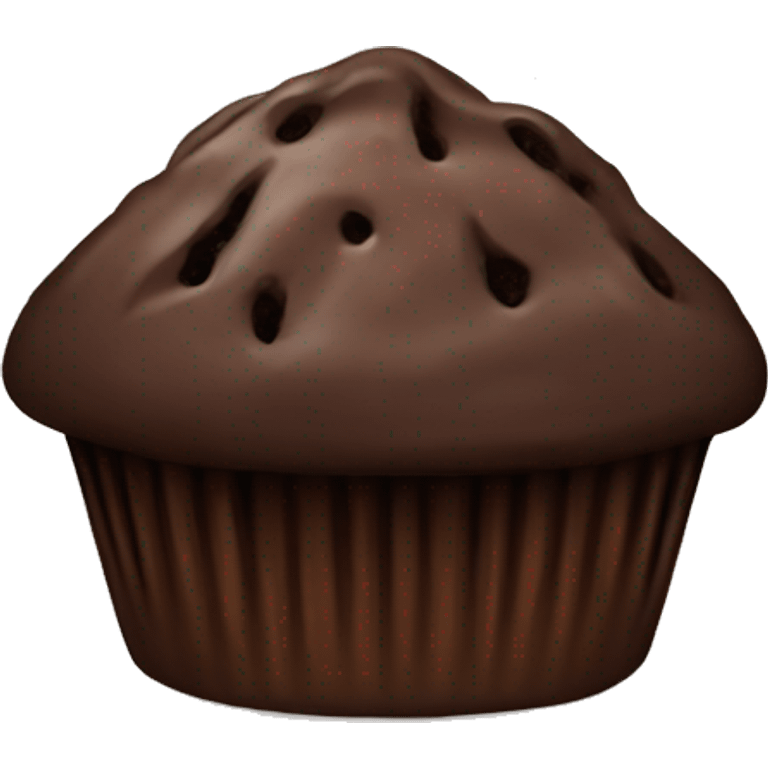 Chocolate muffins  emoji