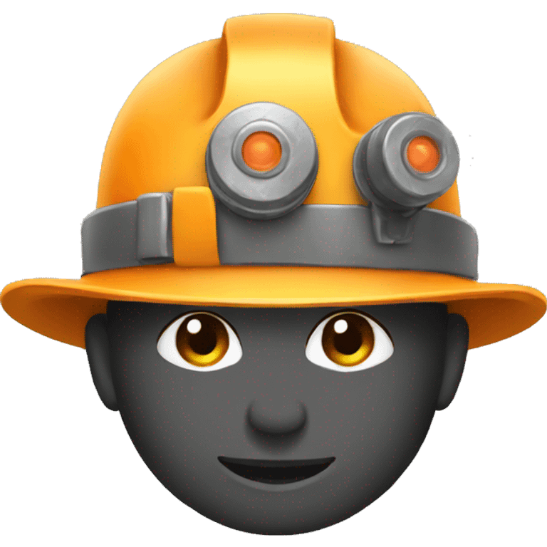 miner hat emoji