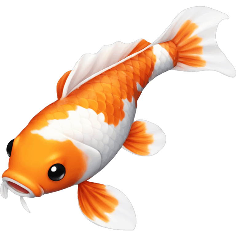  calico koi fish emoji