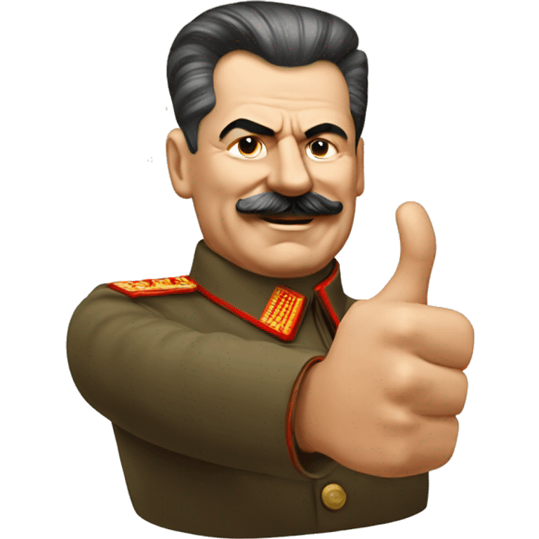 stalin thumbs up emoji