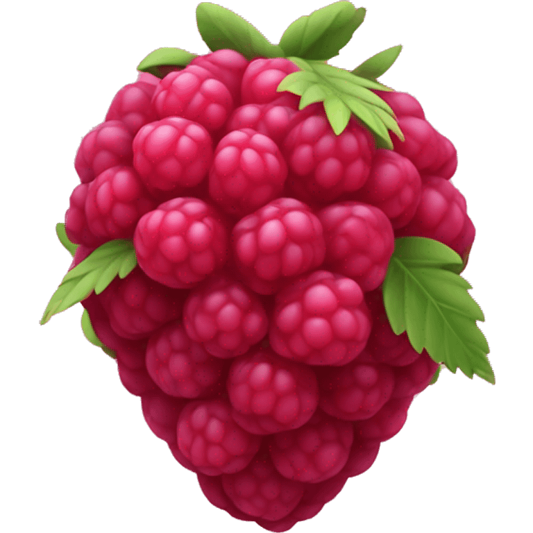 raspberry fruit emoji