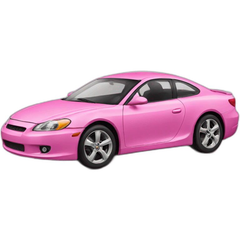 car pink emoji