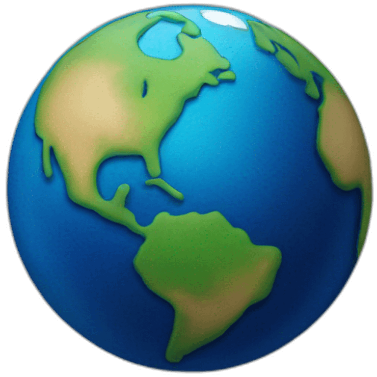 localisation pushpin but it's the blue planet emoji