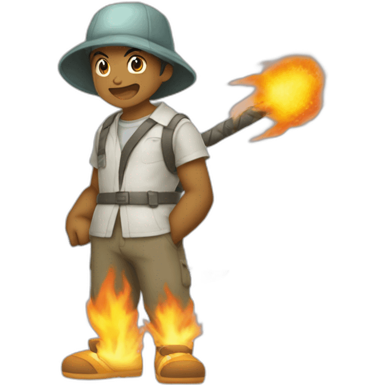 Pyrobut qui vient du jeu Pokémon épée emoji