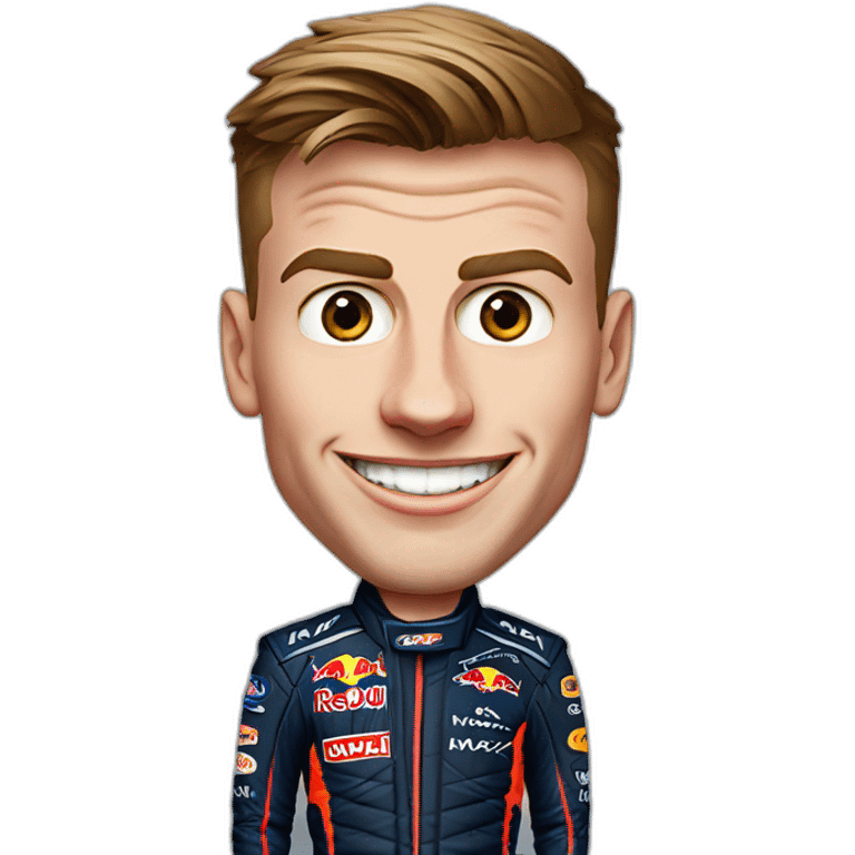 max verstappen 33 redbull racing f1 emoji