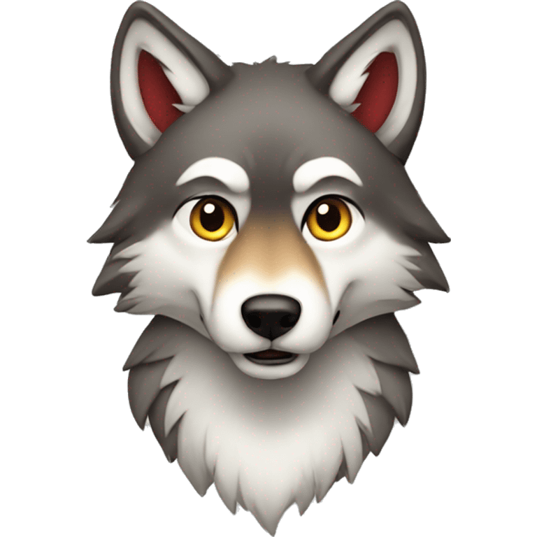 A wolf from Little Red Riding Hood  emoji