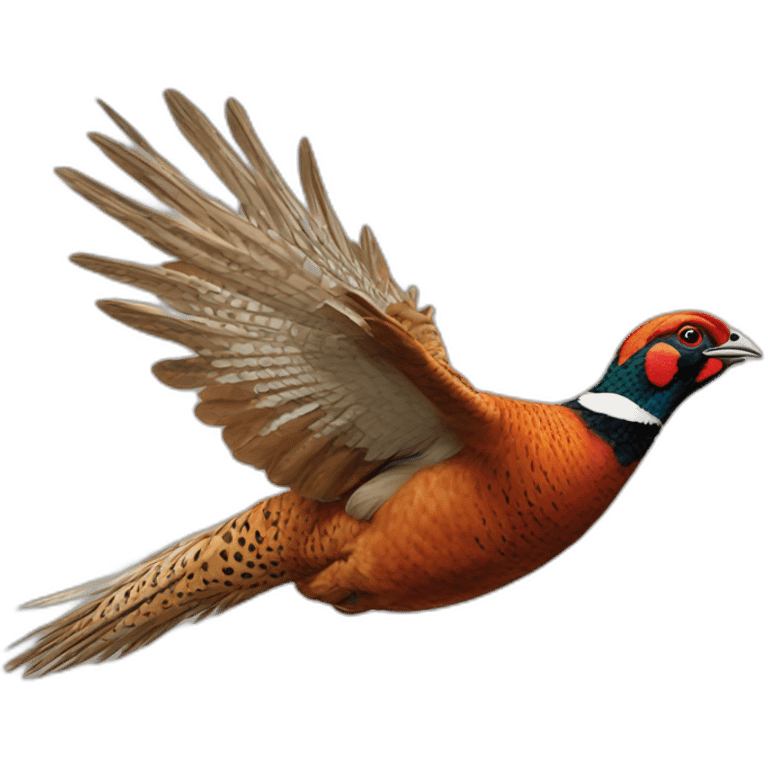 pheasant flying emoji