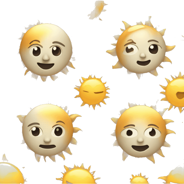 sun and moon emoji