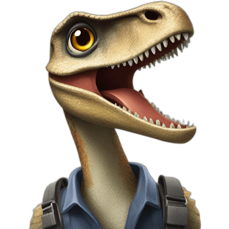 velociraptor on board emoji