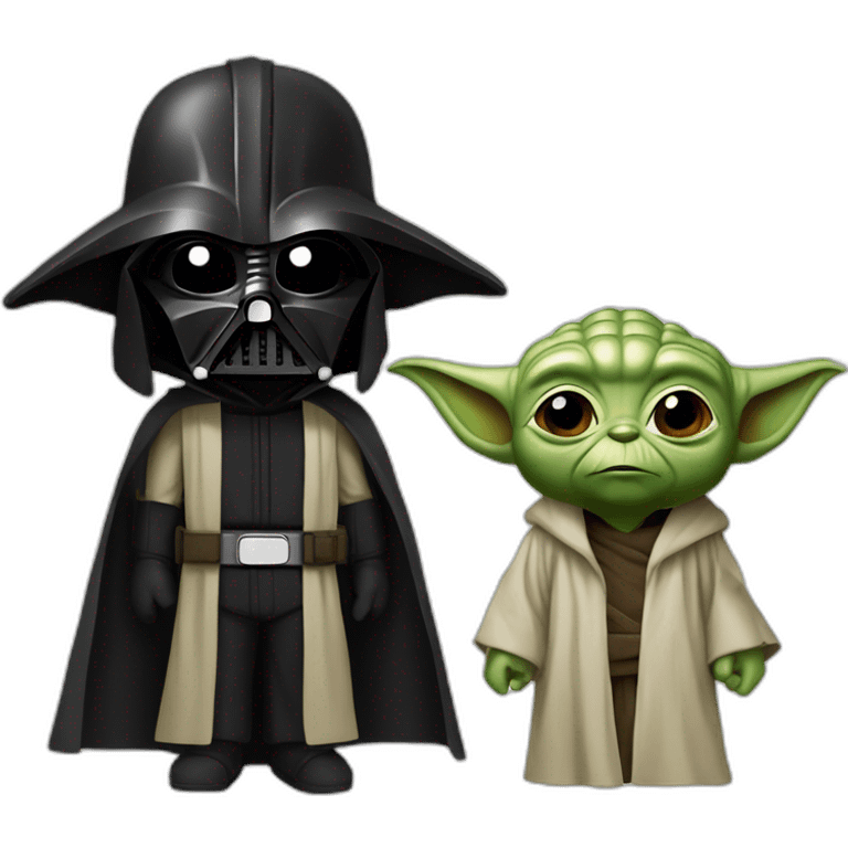 yoda et dark vador emoji