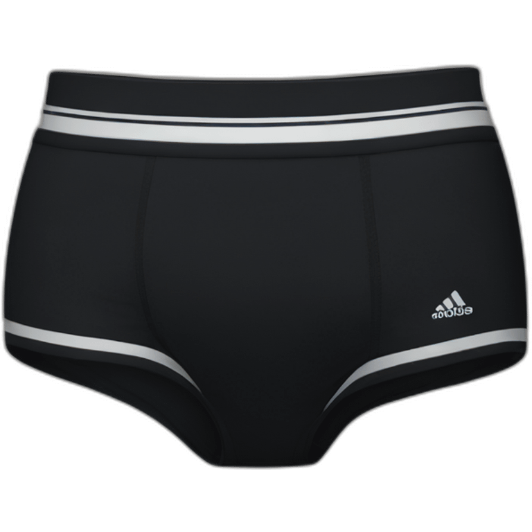 adidas black knickers emoji