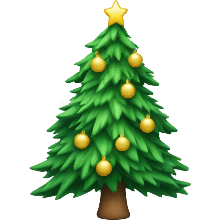 clean christmas tree emoji