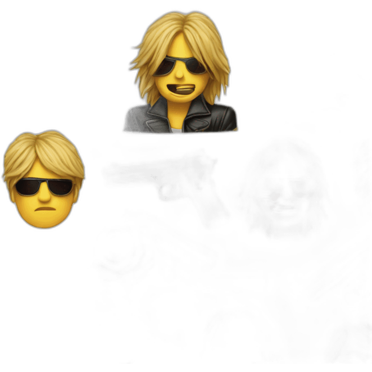 Guns n’ roses hyper realistic emoji