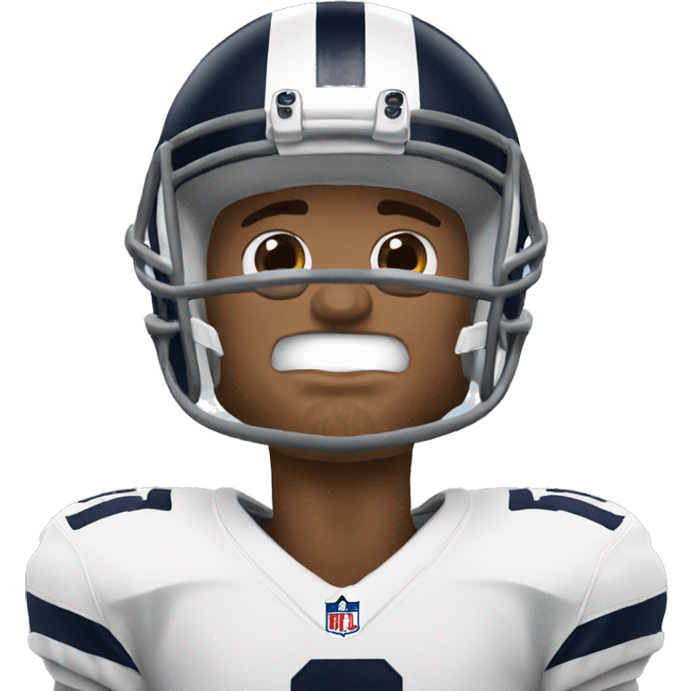 Dak Prescott shush emoji