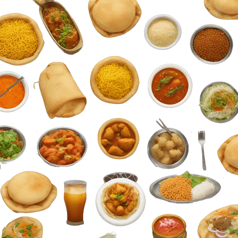 indian street food  emoji