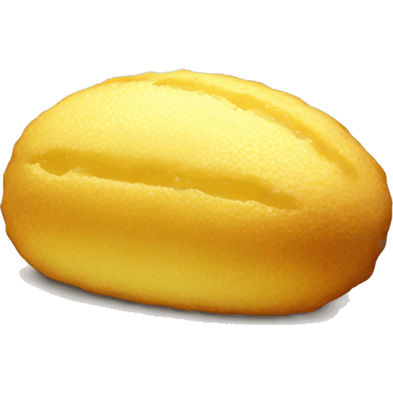 a lemon madeleine emoji