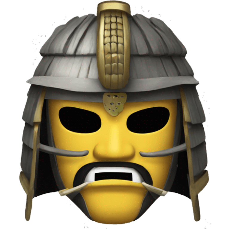 samurai mask emoji