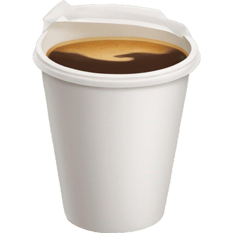 Takeaway coffee emoji